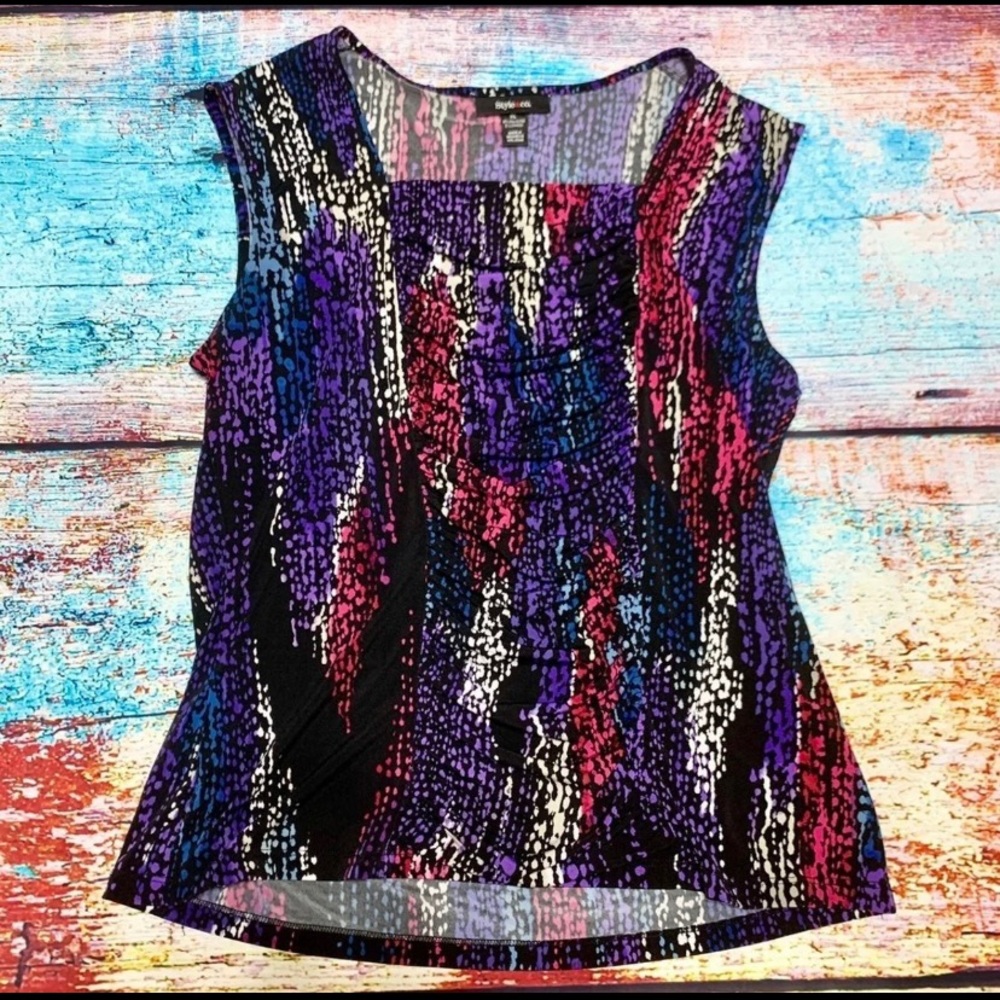 Style & Co sleeveless Top XL
